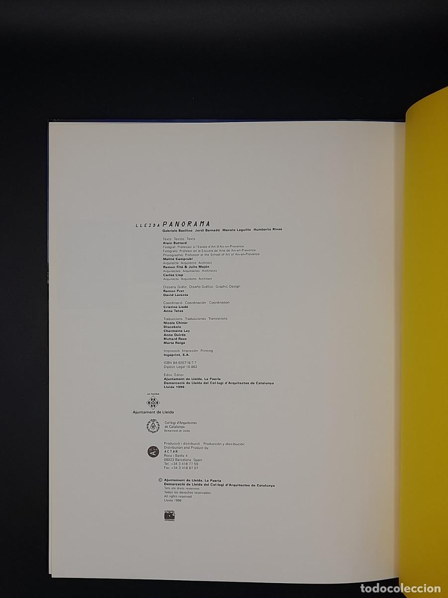 Libros de segunda mano: Lleida Panorama, Ajuntament de Lleida, 1996 - Foto 2