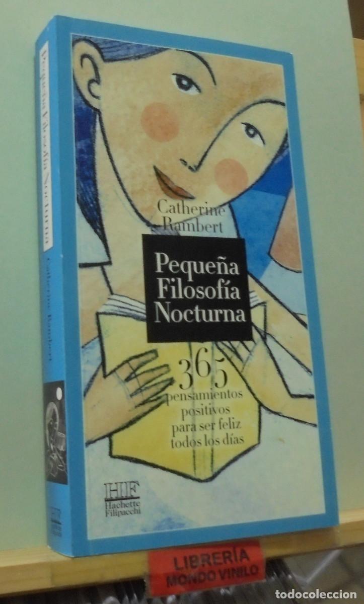 Libros de segunda mano: Peque&ntilde;a filosof&iacute;a nocturna. Catherine Rambert - Foto 1