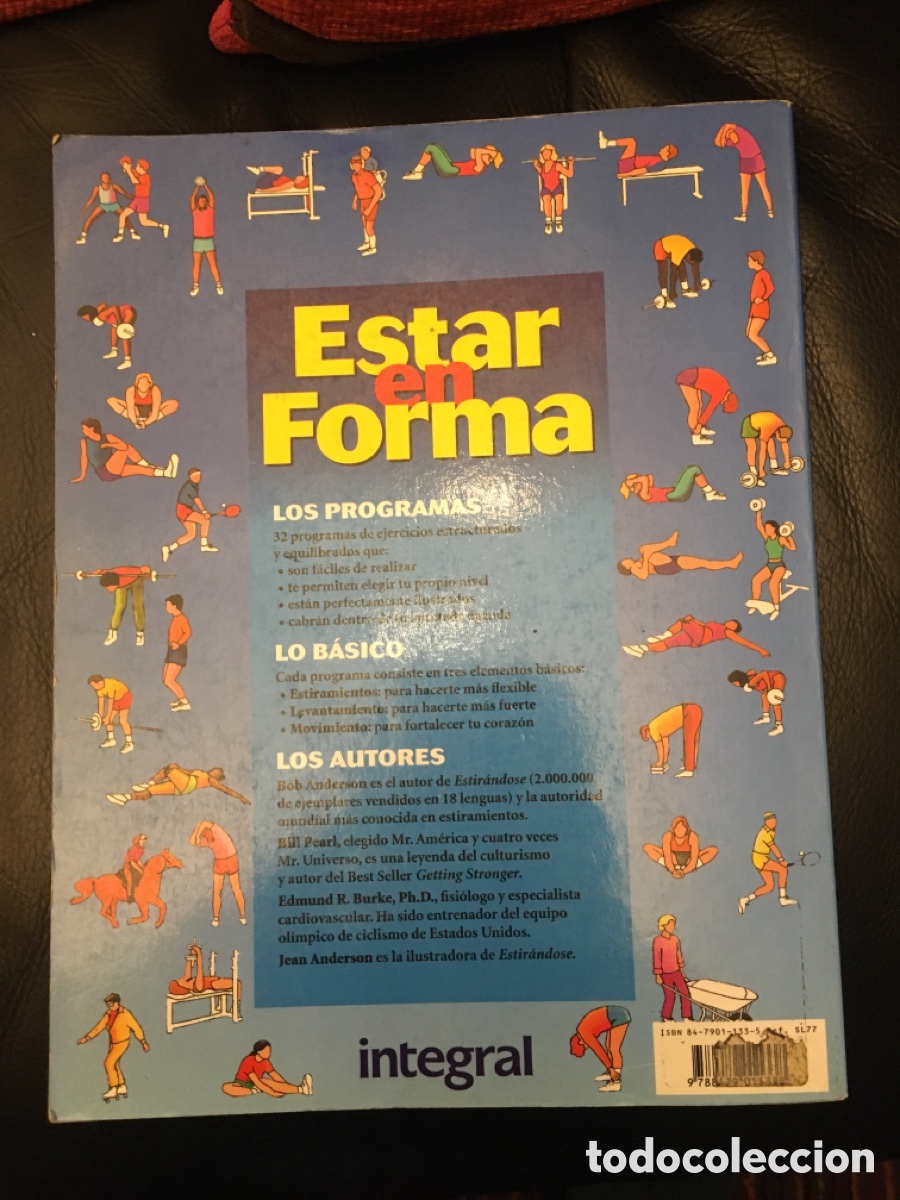 Libros de segunda mano: Estar en forma Bob Anderson- Ed Burke-Bill Pearl - Integral - Foto 2