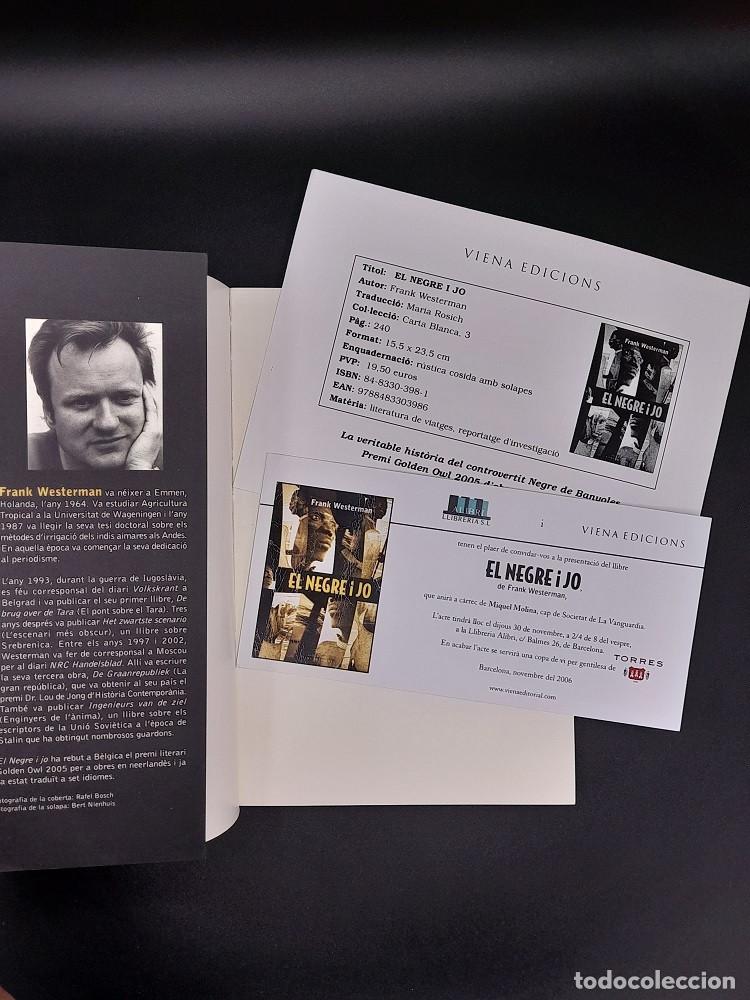 Libros de segunda mano: El Negre i jo, Frank Westerman - Foto 2