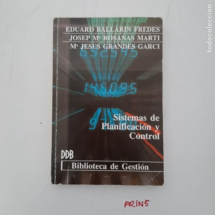 Libros de segunda mano: Sistemas de planificaci&oacute;n y control - Foto 1