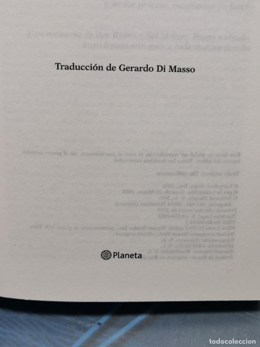 Libros de segunda mano: Libro, LOS MILLONARIOS novela de BRAD MELTZER - Foto 4