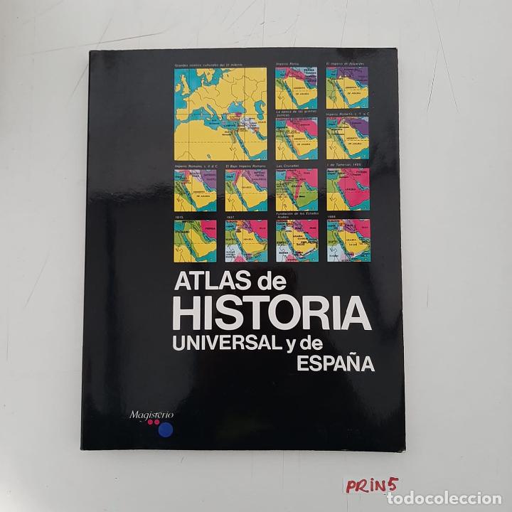 Libros de segunda mano: Atlas de historia universal y de Espa&ntilde;a - Foto 1