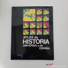 Libros de segunda mano: ATLAS DE HISTORIA UNIVERSAL Y DE ESPAÑA. Lote 401202324
