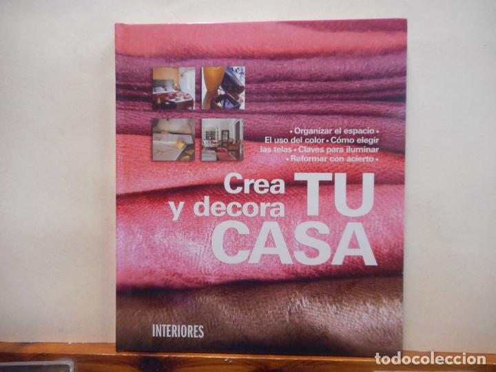 Libros de segunda mano: CREA Y DECORA TU CASA. INTERIORES. PRIMAS PUBLICACIONES. - Foto 1