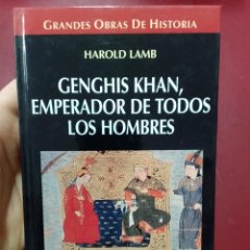 Libros de segunda mano: HAROLD LAMB: GENGHIS KHAN. EMPERADOR DE TODOS LOS HOMBRES. Lote 401249974