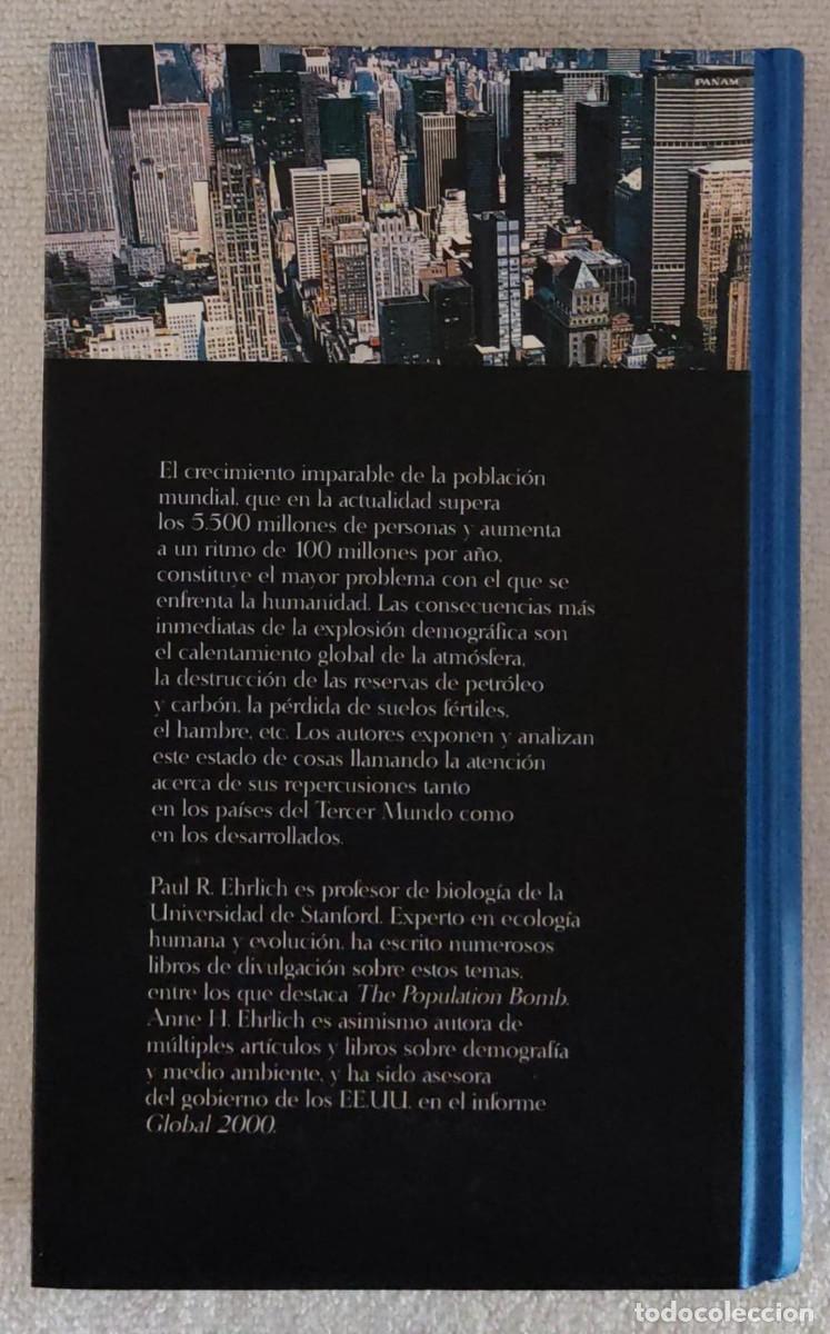 Libros de segunda mano: LA EXPLOSI&Oacute;N DEMOGR&Aacute;FICA. - Foto 3