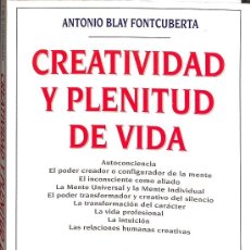 Libros de segunda mano: CREATIVIDAD Y PLENITUD DE VIDA. Lote 401280354