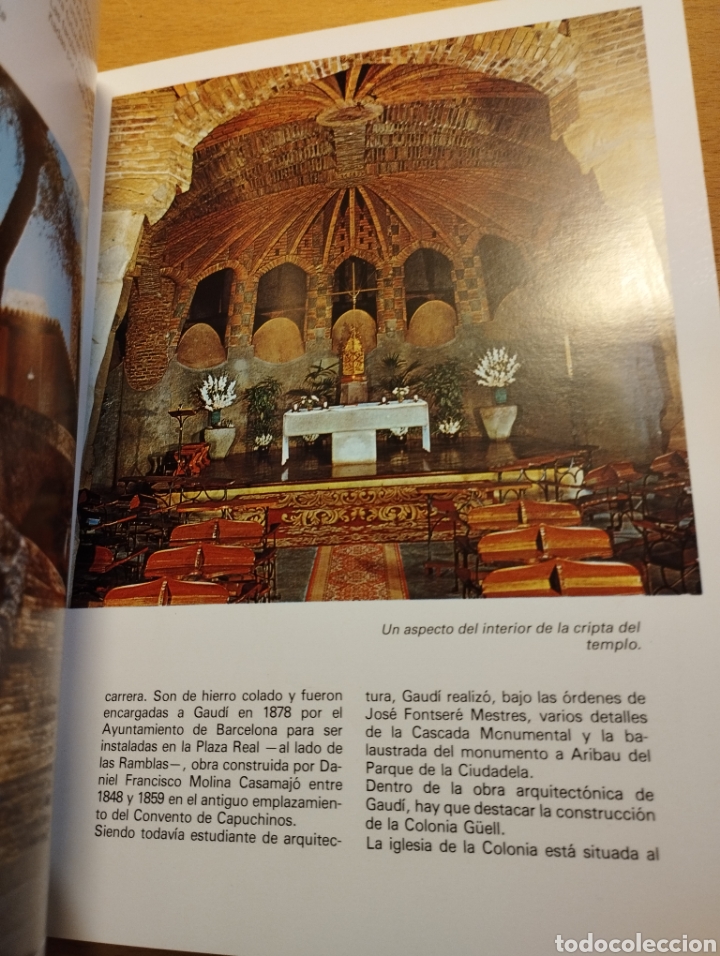 Libros de segunda mano: GAUD&Iacute; (EDITORIAL ESCUDO DE ORO) - Foto 4