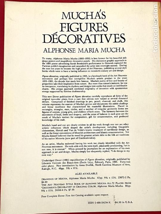 Libros de segunda mano: MUCHAS FIGURES D&Eacute;CORATIVES - ALPHONSE MARIA MUCHA - Foto 2