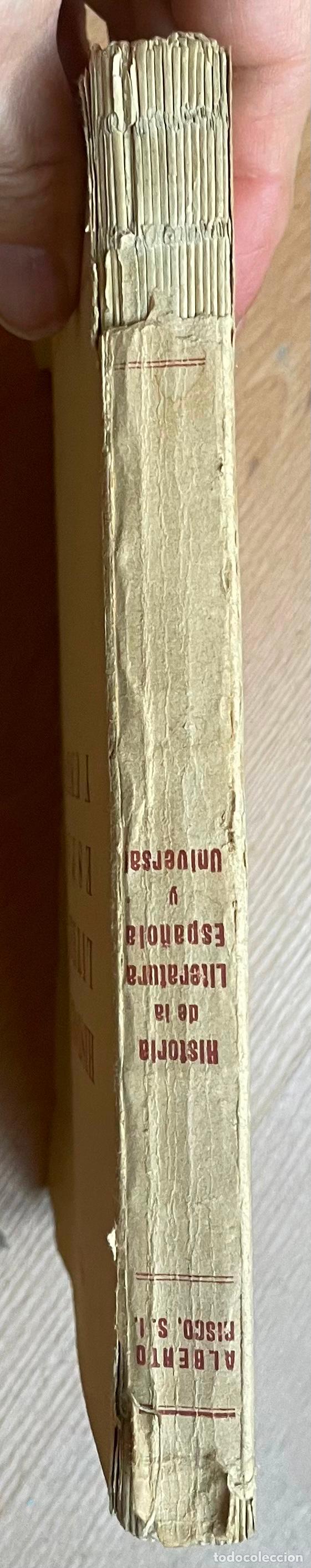 Libros de segunda mano: HISTORIA DE LA LITERATURA ESPA&Ntilde;OLA Y UNIVERSAL, Alberto Risco - Foto 2