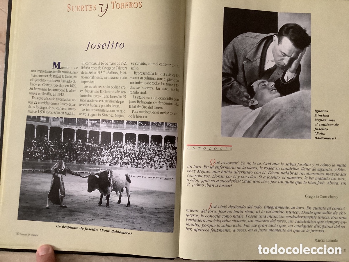 Libros de segunda mano: SUERTES Y TOREROS. - Foto 7