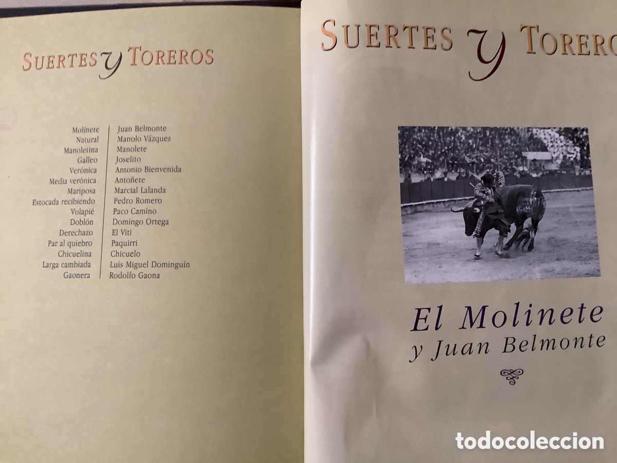 Libros de segunda mano: SUERTES Y TOREROS. - Foto 1