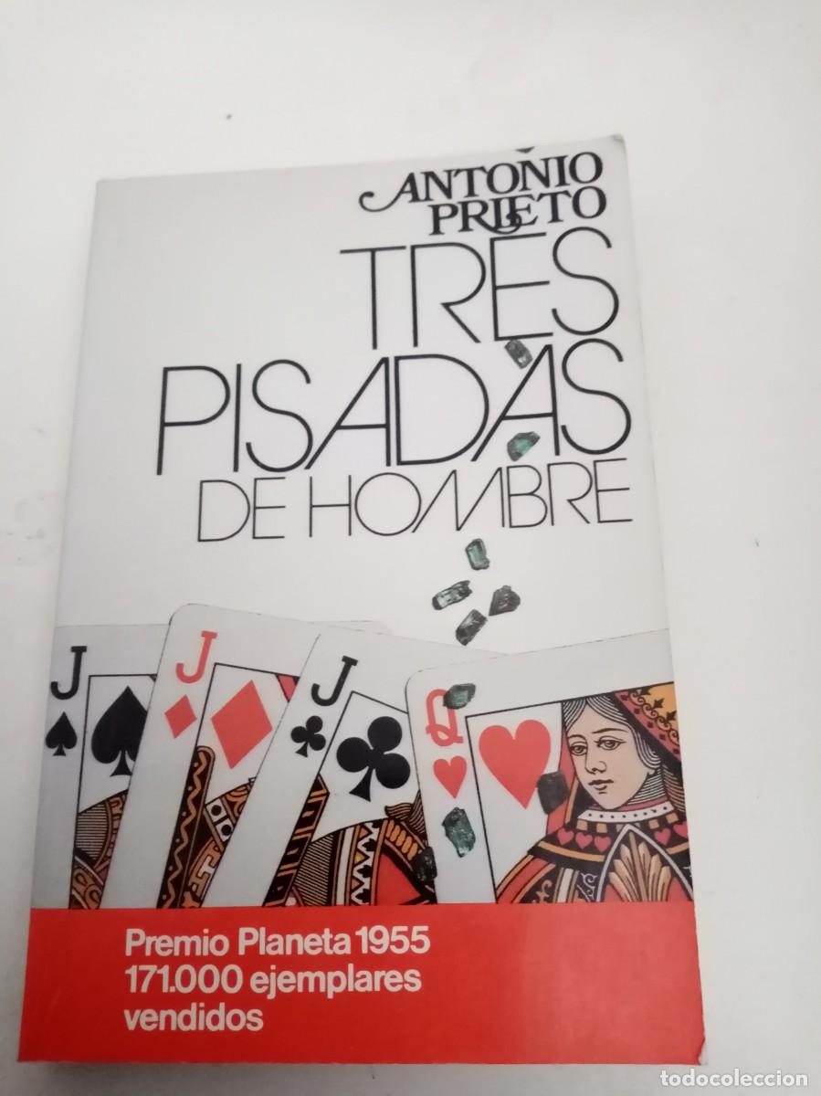 Libros de segunda mano: TRES PISADAS DE HOMBRE. ANTONIO PRIETO. EST8B4 - Foto 1