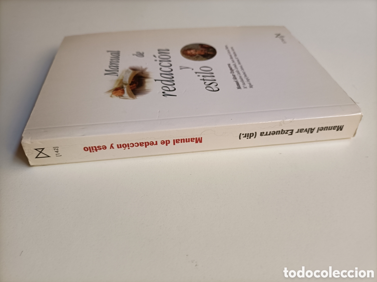 Libros de segunda mano: Manual de redacci&oacute;n y estilo Manuel Alvar Ezquerra . Gram&aacute;tica - Foto 3
