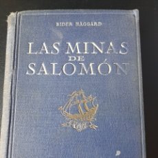 Libros de segunda mano: LAS MINAS DEL REY SALOMÓN RUDER H. SEIX Y BARRAL 1940. Lote 401501049