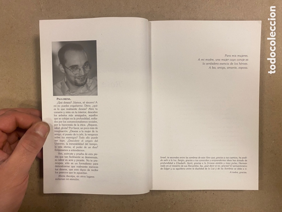 Libros de segunda mano: EL IMPERIO DE LAS SOMBRAS &ldquo;ROSA NEGRA&rdquo;. PAULORENA. EDICIONES BETA 2004. - Foto 3