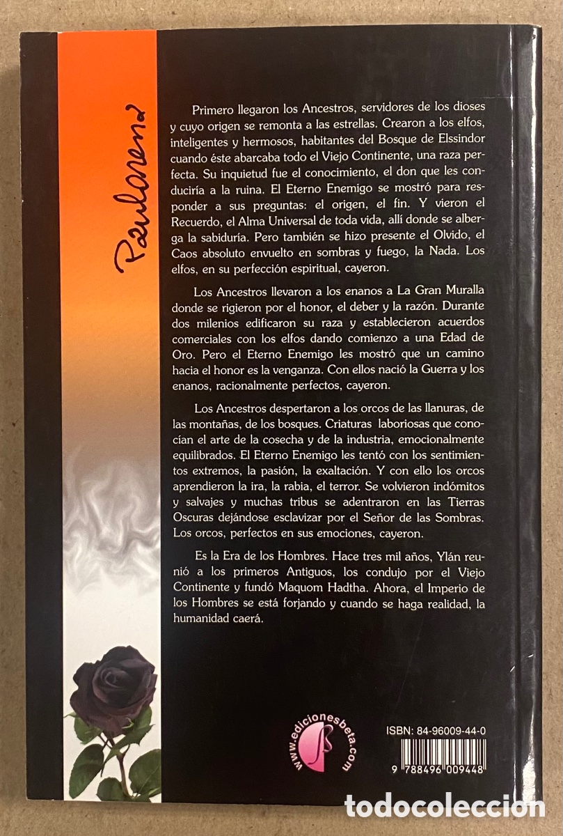 Libros de segunda mano: EL IMPERIO DE LAS SOMBRAS &ldquo;ROSA NEGRA&rdquo;. PAULORENA. EDICIONES BETA 2004. - Foto 6