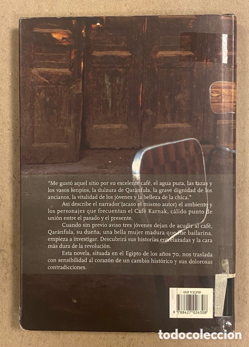 Libros de segunda mano: CAF&Eacute; KARNAK. NAGUIB MAHFUZ. EDICIONES MART&Iacute;NEZ ROCA 2001 (1&ordf; EDICI&Oacute;N ). - Foto 7