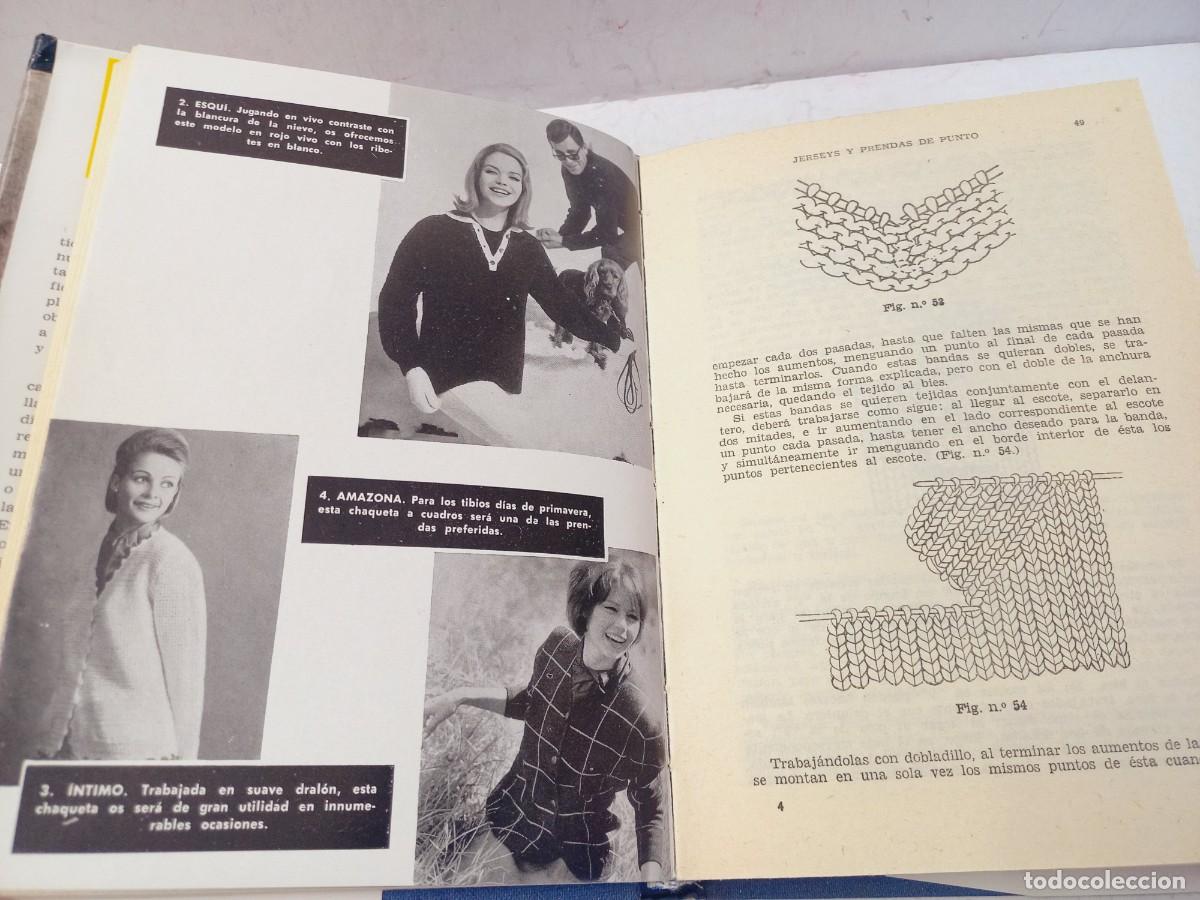 Libros de segunda mano: INTERESANTISIMO Y UTIL COMPENDIO COMPLETO DE CONFECCION DE JERSEYS Y PRENDAS DE PUNTO 1&ordf;ED A&Ntilde;OS 60&acute;s - Foto 5