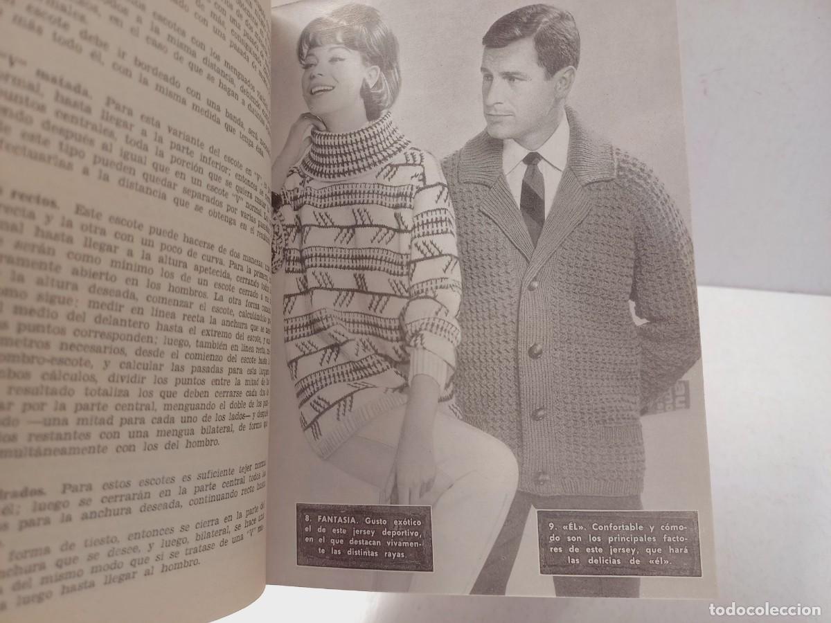 Libros de segunda mano: INTERESANTISIMO Y UTIL COMPENDIO COMPLETO DE CONFECCION DE JERSEYS Y PRENDAS DE PUNTO 1&ordf;ED A&Ntilde;OS 60&acute;s - Foto 7