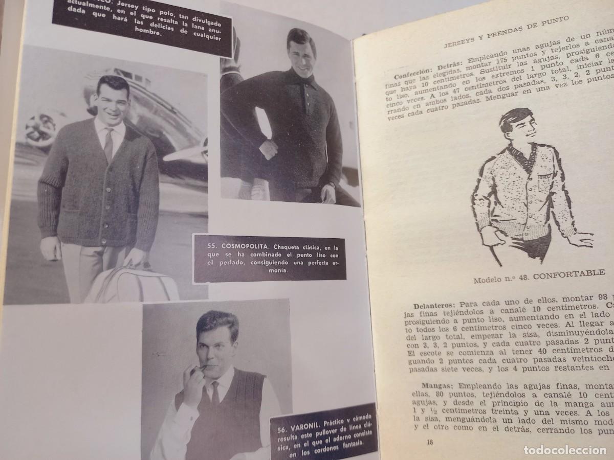 Libros de segunda mano: INTERESANTISIMO Y UTIL COMPENDIO COMPLETO DE CONFECCION DE JERSEYS Y PRENDAS DE PUNTO 1&ordf;ED A&Ntilde;OS 60&acute;s - Foto 14