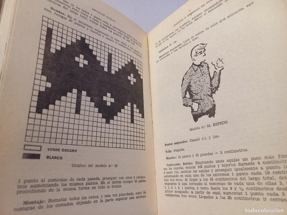 Libros de segunda mano: INTERESANTISIMO Y UTIL COMPENDIO COMPLETO DE CONFECCION DE JERSEYS Y PRENDAS DE PUNTO 1&ordf;ED A&Ntilde;OS 60&acute;s - Foto 15