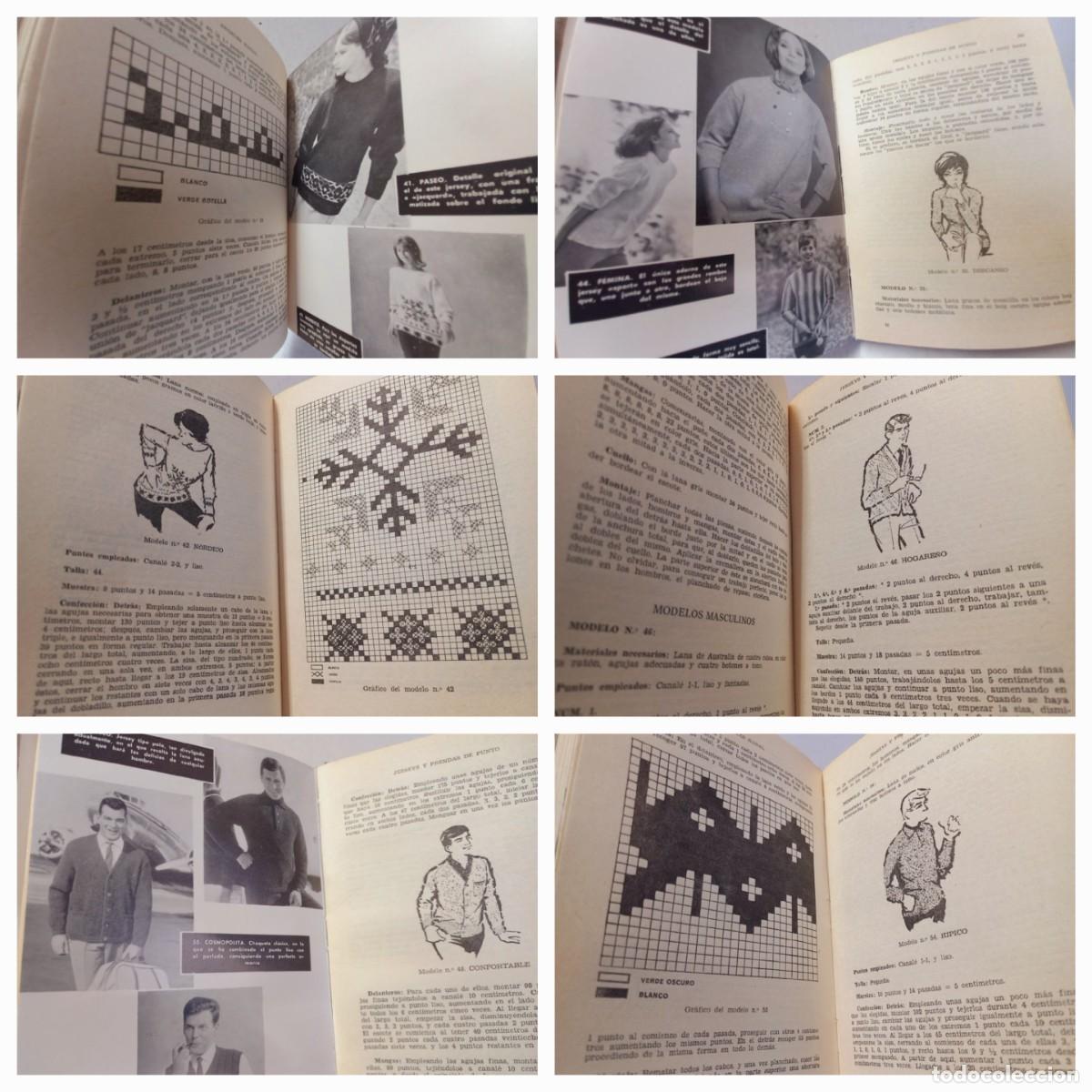 Libros de segunda mano: INTERESANTISIMO Y UTIL COMPENDIO COMPLETO DE CONFECCION DE JERSEYS Y PRENDAS DE PUNTO 1&ordf;ED A&Ntilde;OS 60&acute;s - Foto 27