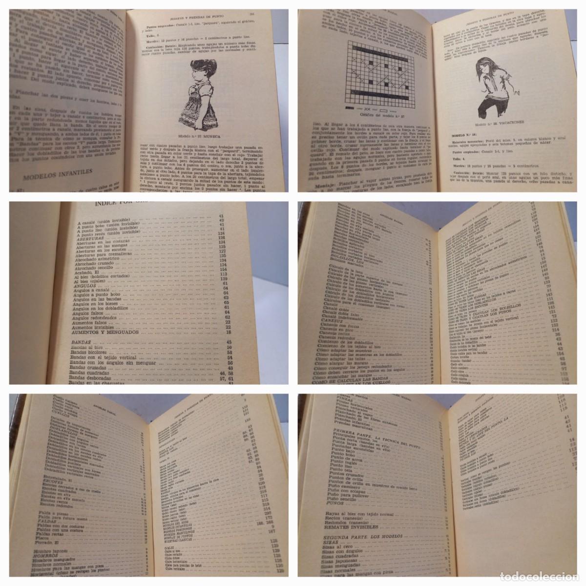 Libros de segunda mano: INTERESANTISIMO Y UTIL COMPENDIO COMPLETO DE CONFECCION DE JERSEYS Y PRENDAS DE PUNTO 1&ordf;ED A&Ntilde;OS 60&acute;s - Foto 28