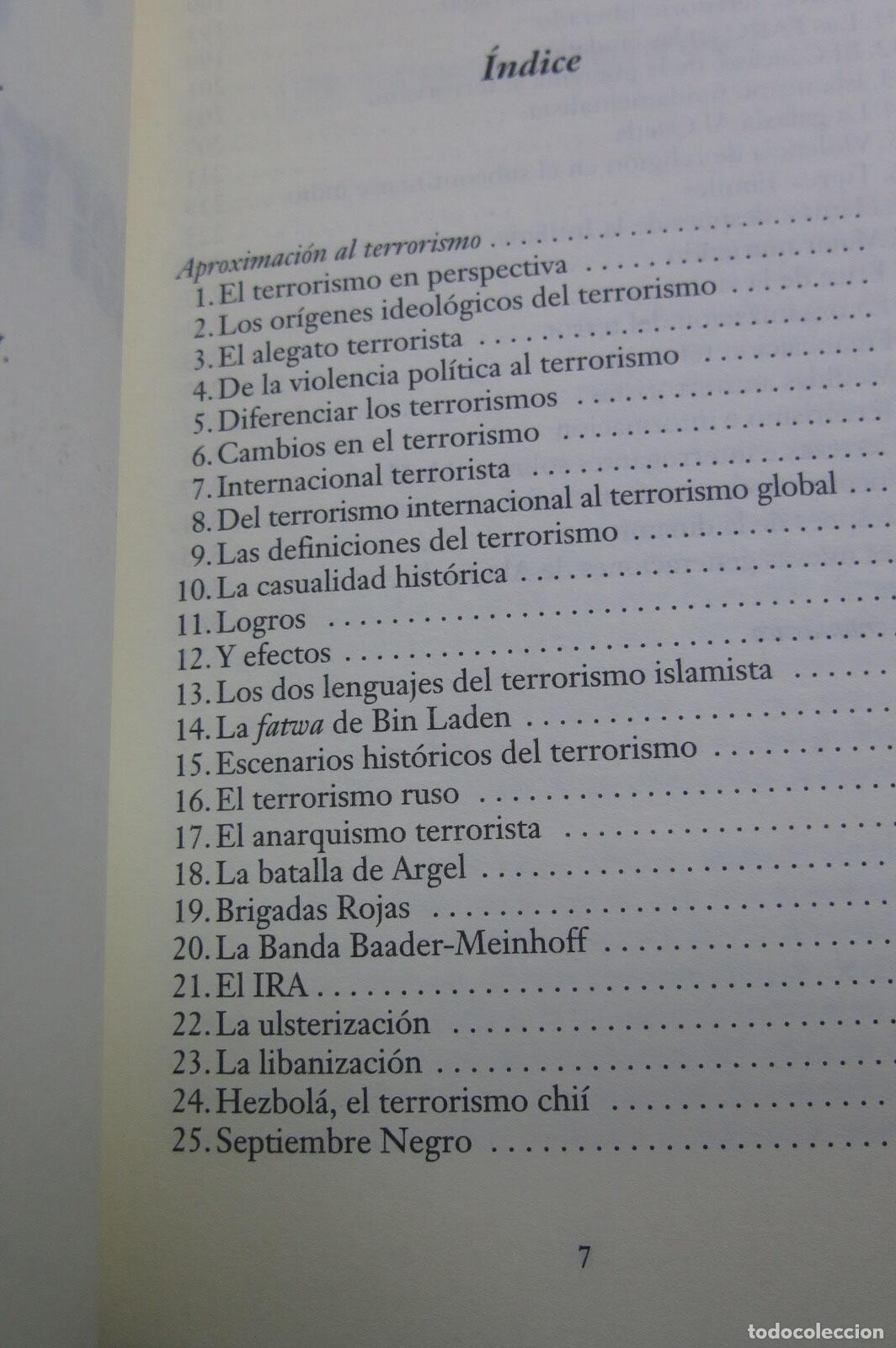 Libros de segunda mano: Historia general del terrorismo. Kepa Aulestia - Foto 2