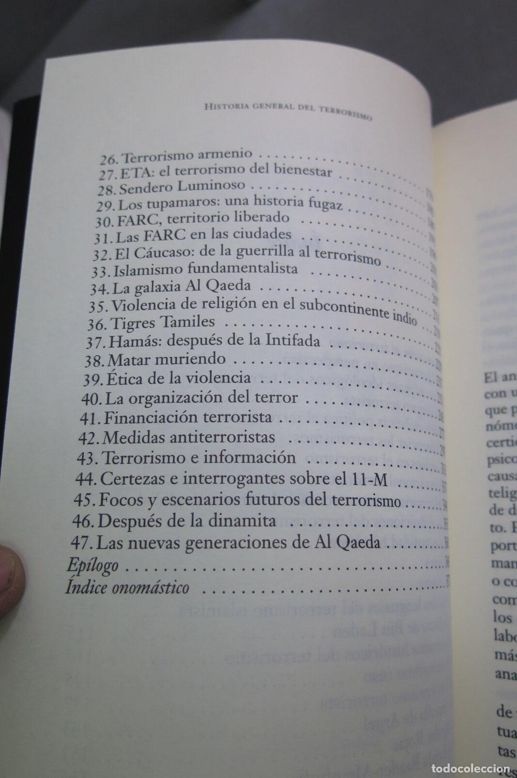 Libros de segunda mano: Historia general del terrorismo. Kepa Aulestia - Foto 3