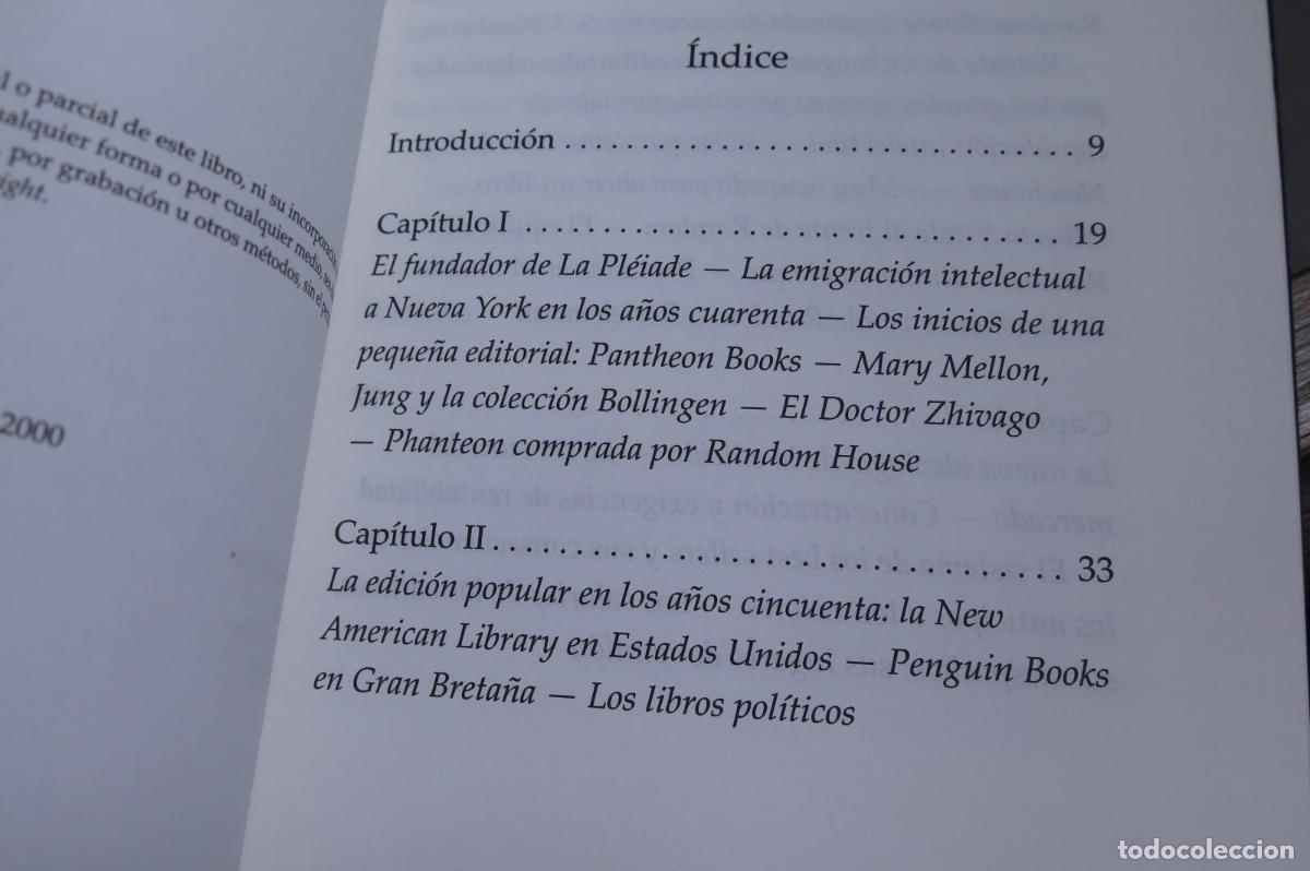 Libros de segunda mano: La edici&oacute;n sin editores. Andr&eacute; Schiffrin - Foto 2