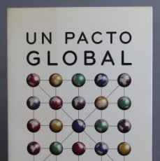 Libros de segunda mano: UN PACTO GLOBAL. DAVID HELD. Lote 401618704