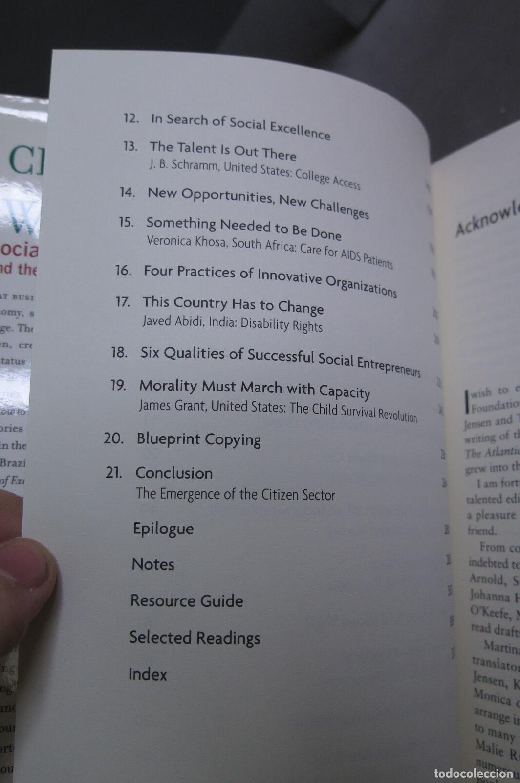 Libros de segunda mano: How to Change the World. David Bornstein - Foto 3