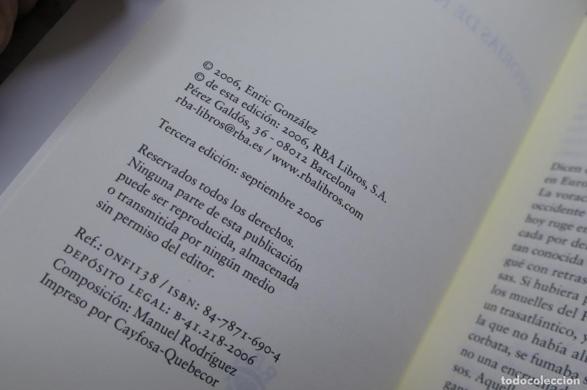 Libros de segunda mano: Historias de Nueva York. Enric Gonz&aacute;lez - Foto 2