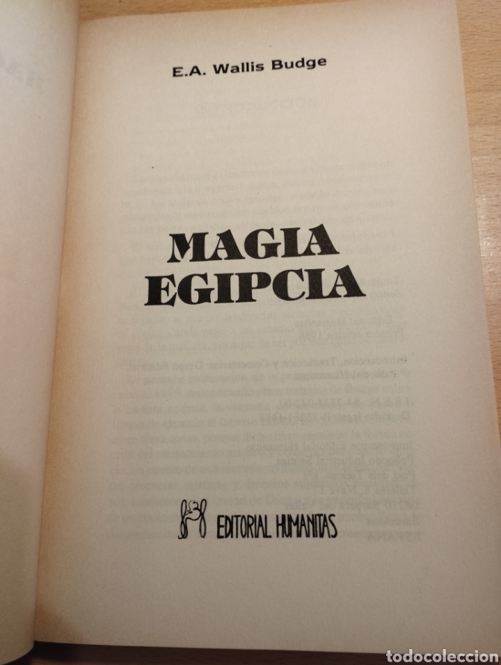 Libros de segunda mano: MAGIA EGIPCIA (E.A. WALLIS BUDGE) - Foto 2