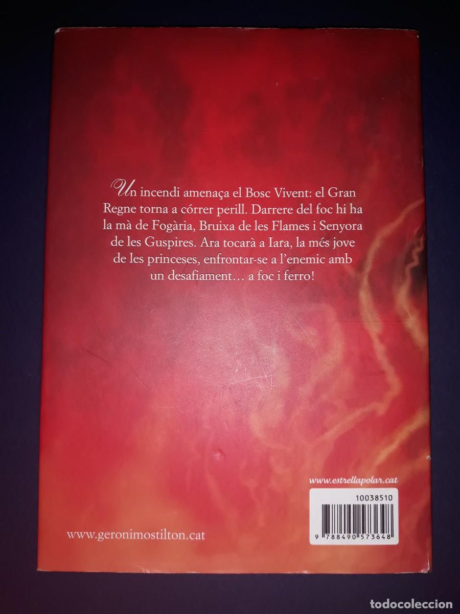 Libros de segunda mano: Tea Stilton  La Bruixa de les Flames  Editorial Destino   Catal&agrave; - Foto 3