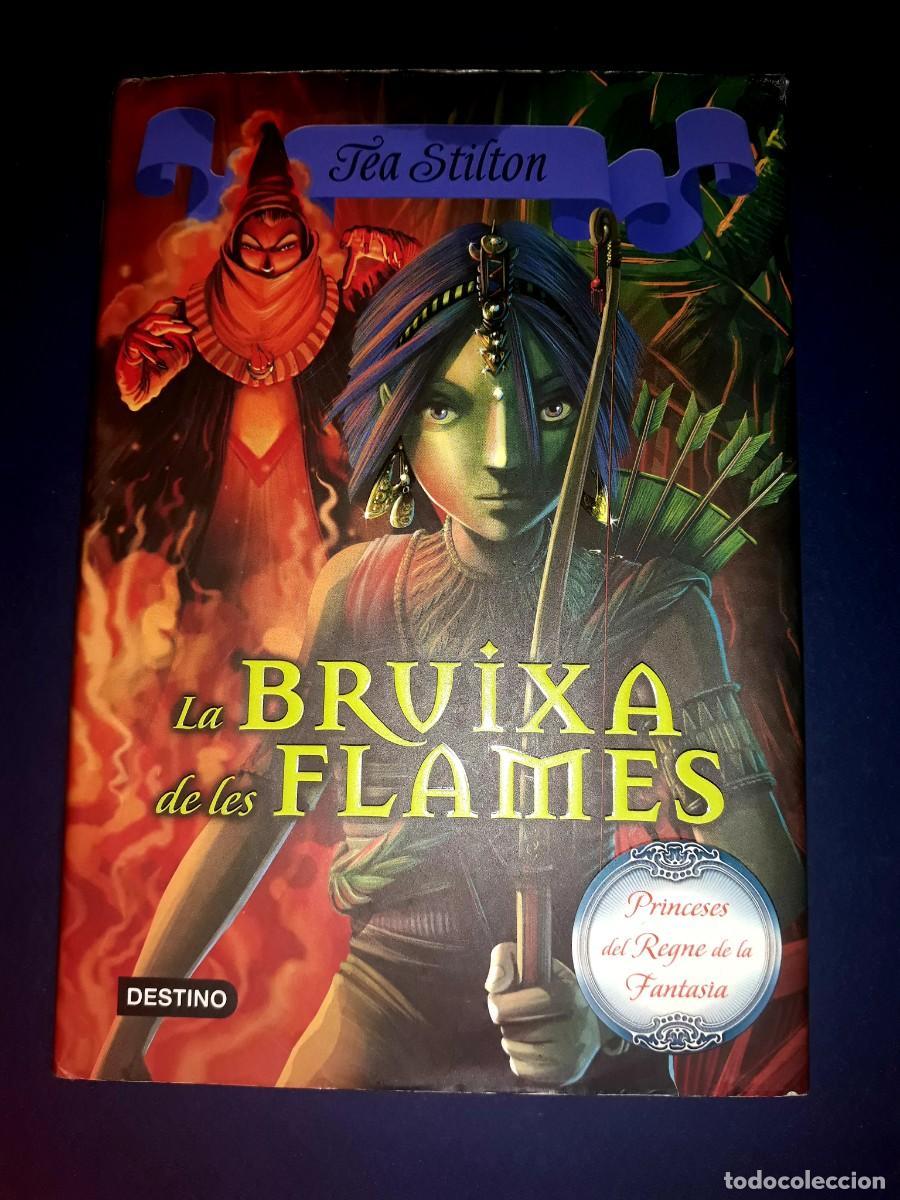 Libros de segunda mano: Tea Stilton  La Bruixa de les Flames  Editorial Destino   Catal&agrave; - Foto 1