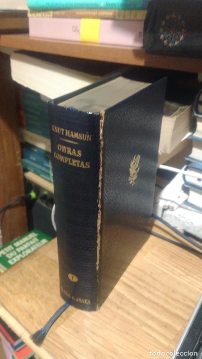 Libros de segunda mano: OBRAS COMPLETAS, KNUT HAMSUN, ED. PLAZA AND JANES - Foto 2