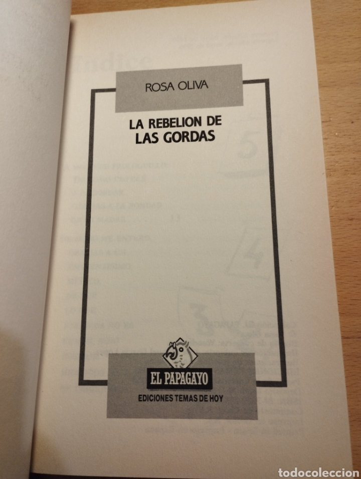 Libros de segunda mano: LA REBELI&Oacute;N DE LAS GORDAS (ROSA OLIVA) - Foto 2