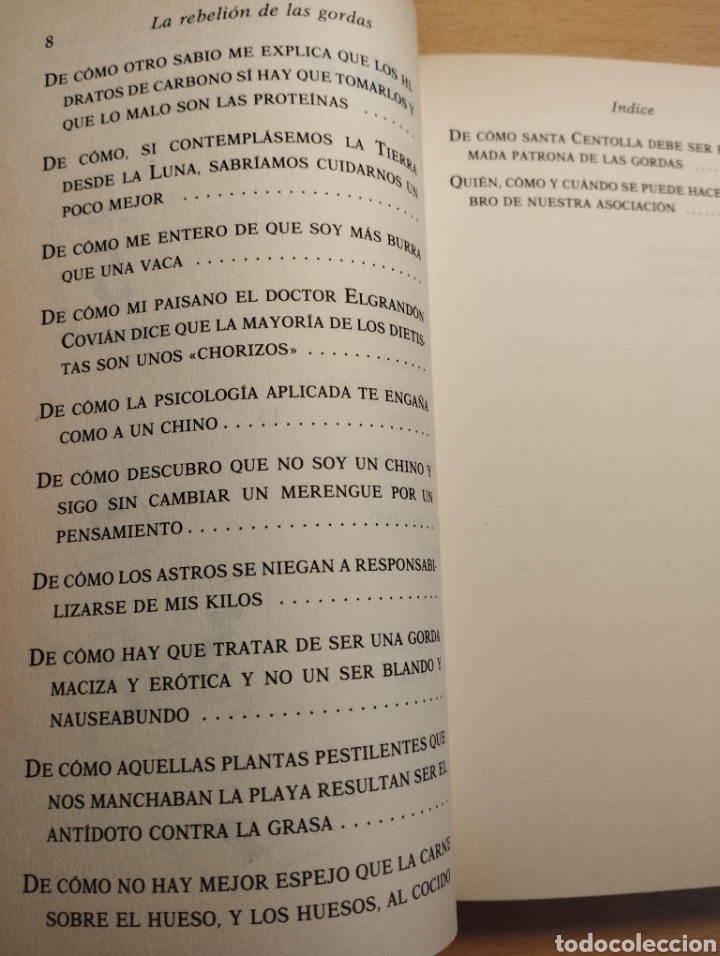 Libros de segunda mano: LA REBELI&Oacute;N DE LAS GORDAS (ROSA OLIVA) - Foto 4