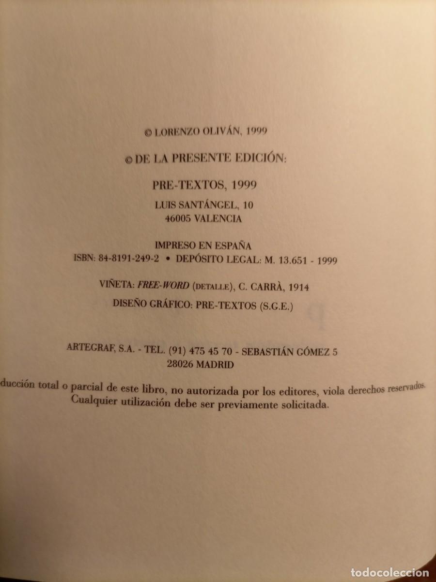 Libros de segunda mano: El mundo hecho pedazos Lorenzo Olivan - Foto 4