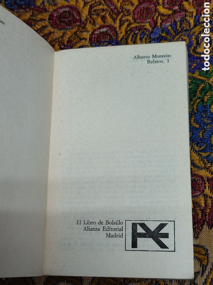 Libros de segunda mano: Alberto Moravia Relatos I - Foto 5
