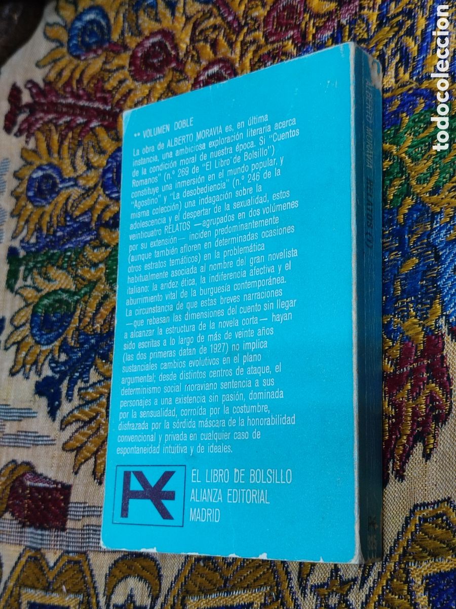 Libros de segunda mano: Alberto Moravia Relatos I - Foto 6
