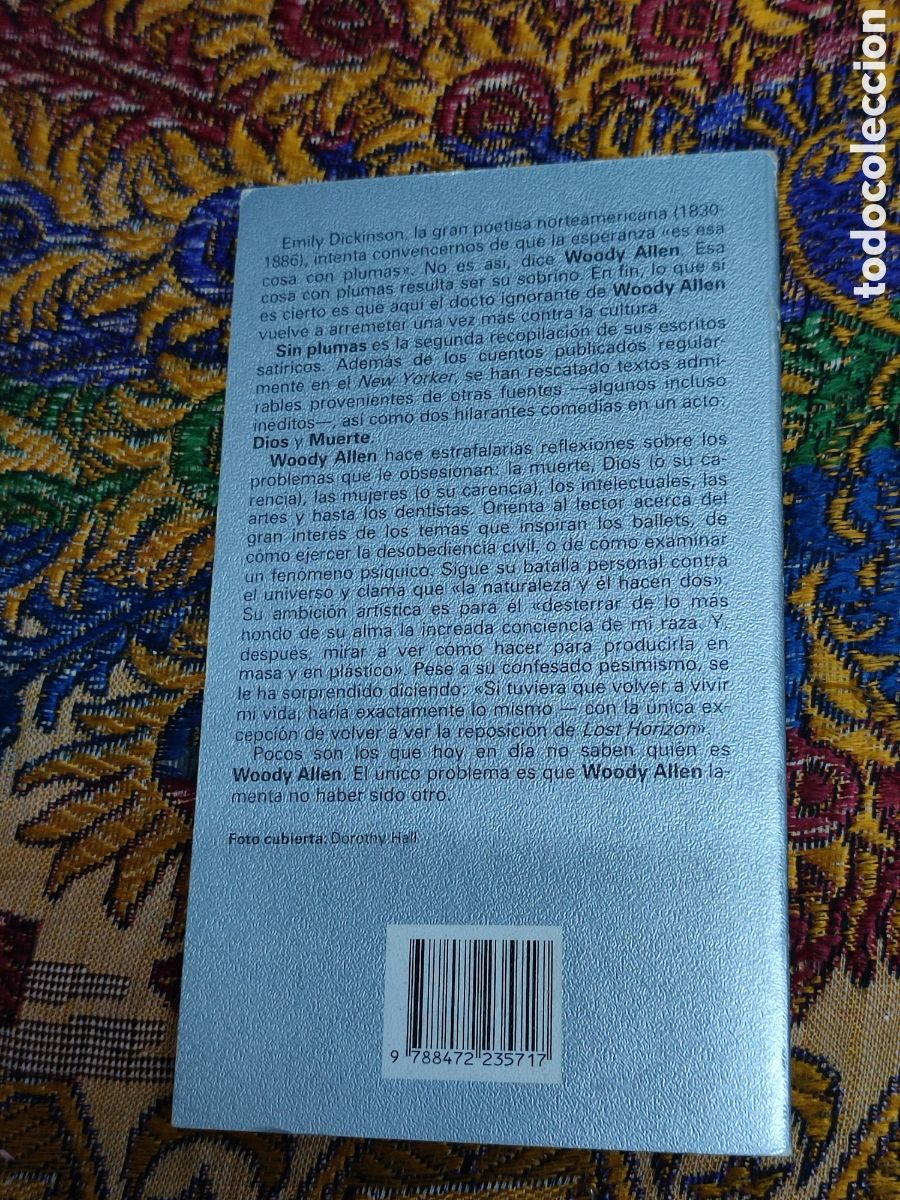 Libros de segunda mano: Sin plumas Woody Allen - Foto 4
