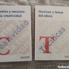 Libros de segunda mano: TALLER DE ESCRITURA - 2 TOMOS -ED. SALVAT 1996. SECRETOS Y RECURSOS DE LA CREATIVIDAD - TECNICAS. Lote 401842359