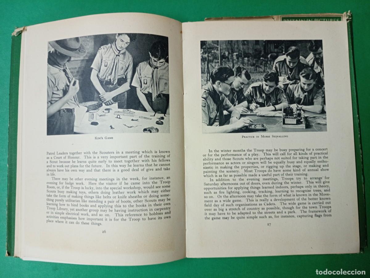 Libros de segunda mano: Antiguo libro de BOY SCOUTS. London 1944. - Foto 7