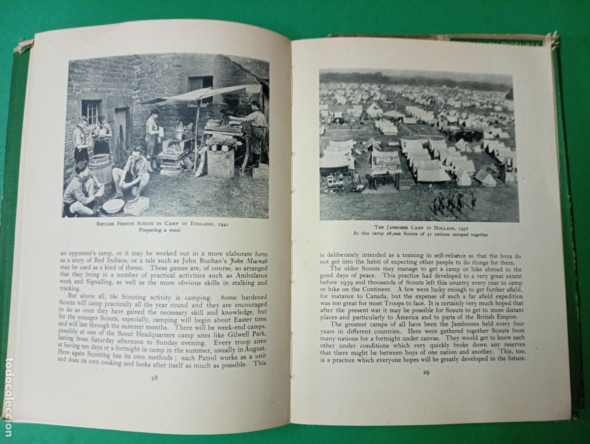 Libros de segunda mano: Antiguo libro de BOY SCOUTS. London 1944. - Foto 8