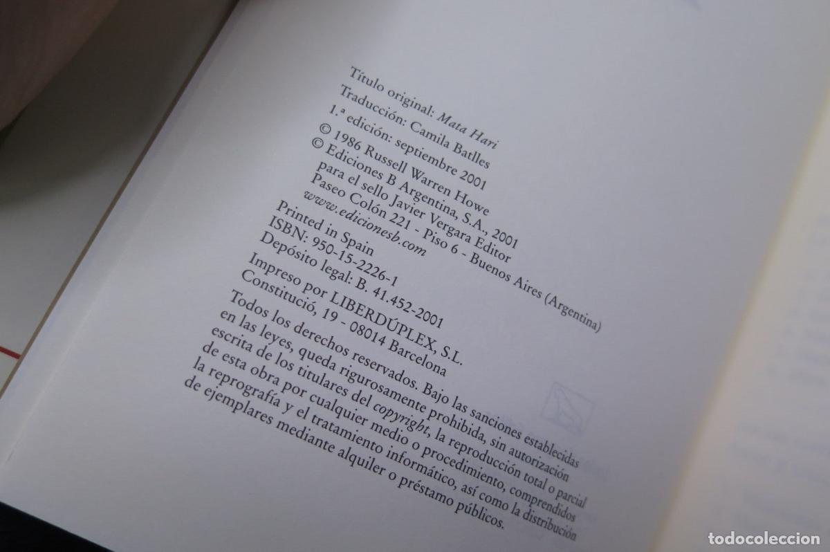 Libros de segunda mano: Mata Hari. Russell Warren Howe - Foto 2