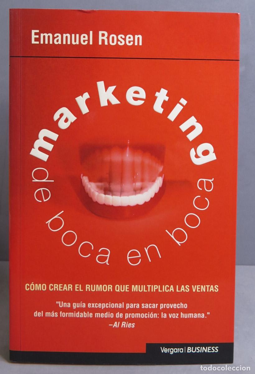 Libros de segunda mano: Marketing de boca en boca. Emanuel Rosen - Foto 1